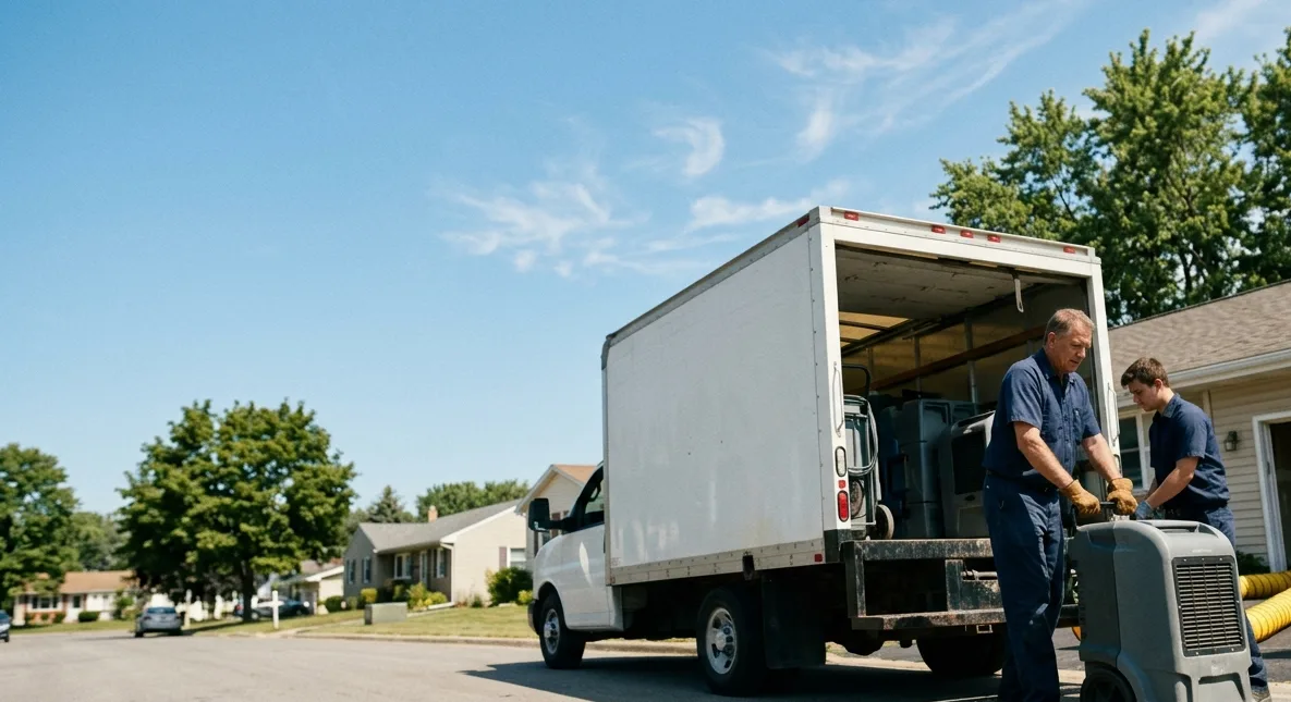 Water Damage Cleanup in Rome City, IN near me